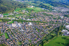 Unterwallenstadt aus Norden in Lichtenfels im Bundesland Bayern, Deutschland