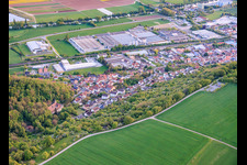 Industriegebiet Ob. Altach mit allmilmö Küchen GmbH & Co. KG in Zeil am Main im Bundesland Bayern, Deutschland