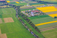 Parabolantennen für Sattellittenkommunikation der Erdfunkstelle Fuchsstadt im Bundesland Bayern, Deutschland