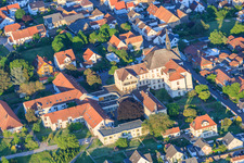 St. Paulus Stift Herxheim von Westen in Herxheim bei Landau im Bundesland Rheinland-Pfalz, Deutschland