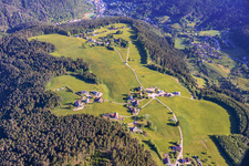 Ortsteil Tischneck aus Süden in Schramberg im Bundesland Baden-Württemberg, Deutschland