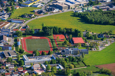 Kreissporthalle, SV Sulgen Kunstrasenplatz, around school und Berufsschulzentrum Gewerbliche Schulen in Schramberg im Bundesland Baden-Württemberg, Deutschland