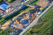 Erweiterung des Industriegebiet interpark Im Niedersand in Offenbach an der Queich im Bundesland Rheinland-Pfalz, Deutschland