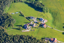 Ortsteil Tischneck aus Süden in Schramberg im Bundesland Baden-Württemberg, Deutschland