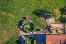Biotop am Wohnmobilstellplatz Hutneck in Schramberg im Bundesland Baden-Württemberg, Deutschland