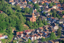 Kirche Albersweiler im Bundesland Rheinland-Pfalz, Deutschland