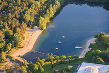 Strandbad Rülzheim im Bundesland Rheinland-Pfalz, Deutschland