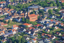 Katholische Pfarrkirche St. Stephan in Albersweiler im Bundesland Rheinland-Pfalz, Deutschland