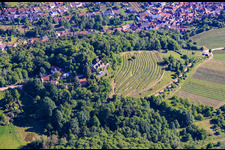Schloss Kropsburg im Ortsteil SaintMartin in Sankt Martin im Bundesland Rheinland-Pfalz, Deutschland