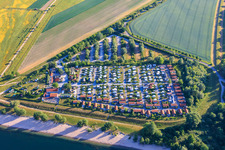 Camping Kollersee in Otterstadt im Bundesland Rheinland-Pfalz, Deutschland