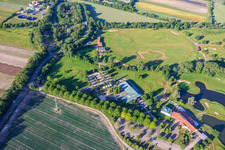 Golfpark Kurpfalz von Nordosten in Schifferstadt im Bundesland Rheinland-Pfalz, Deutschland