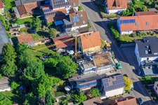 Baustelle zur Totalrenovierung eines EFH in der Waldstr in Kandel im Bundesland Rheinland-Pfalz, Deutschland