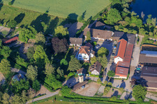 Ludwigshof mit Reitclub Speyer e.V. am Ufer des Wammsee im Bundesland Rheinland-Pfalz, Deutschland