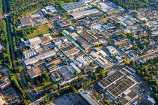 Speyer-Nord, Gewerbeg. West von Süden im Bundesland Rheinland-Pfalz, Deutschland