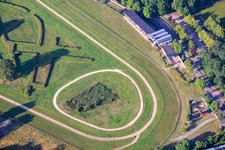 Rennbahn des Pfälzischer Rennverein Haßloch e.V im Bundesland Rheinland-Pfalz, Deutschland