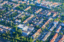 Reiterweg x Hermsheimer Straße im Ortsteil Neuhermsheim in Mannheim im Bundesland Baden-Württemberg, Deutschland