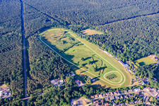 Rennbahn des Pfälzischer Rennverein Haßloch e.V im Bundesland Rheinland-Pfalz, Deutschland