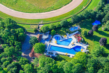 Waldfreibad Herxheim in Herxheim bei Landau im Bundesland Rheinland-Pfalz, Deutschland