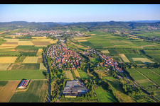 Kapellen von Osten in Kapellen-Drusweiler im Bundesland Rheinland-Pfalz, Deutschland