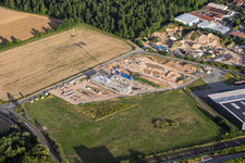 Erweiterung des Gewerbegebiet Große Ahlmühle um Baugebiet des neuen Campus von X2E für Verwaltungs- und Produktionsgebäude in Rohrbach im Bundesland Rheinland-Pfalz, Deutschland