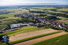 Oberrœdern von Nordwesten im Bundesland Bas-Rhin, Frankreich