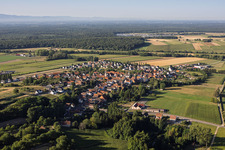 Buhl von Nordwesten im Bundesland Bas-Rhin, Frankreich