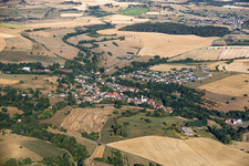 Volmunster von Osten im Bundesland Moselle, Frankreich