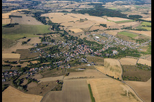 Gros-Réderching von Osten im Bundesland Moselle, Frankreich
