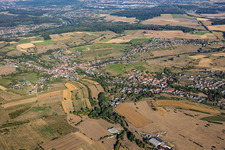 Wiesviller von Osten im Bundesland Moselle, Frankreich