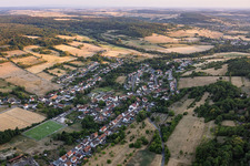 Walsheim aus Norden in Gersheim im Bundesland Saarland, Deutschland