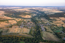 Niedergailbach von Nordwesten in Gersheim im Bundesland Saarland, Deutschland