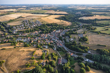Volmunster von Süden im Bundesland Moselle, Frankreich