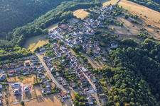Hochstellerhof von Nordwesten in Trulben im Bundesland Rheinland-Pfalz, Deutschland