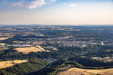 Pirmasens von Süden im Bundesland Rheinland-Pfalz, Deutschland