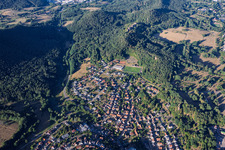 Erfweiler von Nordosten im Bundesland Rheinland-Pfalz, Deutschland