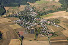 Kröppen von Osten im Bundesland Rheinland-Pfalz, Deutschland