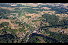 Walschbronn von Osten im Bundesland Moselle, Frankreich