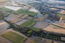 Medelsheim von Süden in Gersheim im Bundesland Saarland, Deutschland