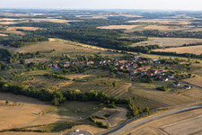 Volmunster von Süden im Bundesland Moselle, Frankreich