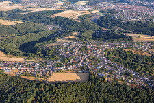 Erlenbrunn von Südosten in Pirmasens im Bundesland Rheinland-Pfalz, Deutschland