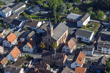 Evangelische Kirche Sickenhofen in Babenhausen im Bundesland Hessen, Deutschland