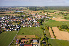 Sickenhofen von Osten in Babenhausen im Bundesland Hessen, Deutschland