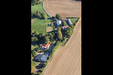 Aussiedlerhöfe bei Schlierbach im Ortsteil Klein-Umstadt in Groß-Umstadt im Bundesland Hessen, Deutschland