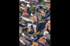 Evangelische Kirche Langstadt in Babenhausen im Bundesland Hessen, Deutschland