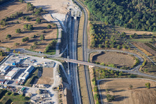 ARGE Tunnel Rastatt - Nordportal und Info-Center Tunnel Rastatt in Ötigheim im Bundesland Baden-Württemberg, Deutschland