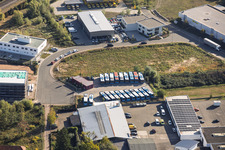 Busdepot der DB Regio Bus Mitte GmbH Standort Kandel im Bundesland Rheinland-Pfalz, Deutschland
