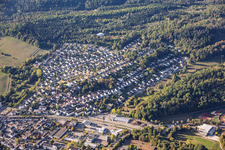 Bäumebachweg; Konrad-Adenauer-Straße in Gaggenau im Bundesland Baden-Württemberg, Deutschland