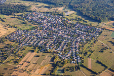 Spielberg von Südwesten in Karlsbad im Bundesland Baden-Württemberg, Deutschland