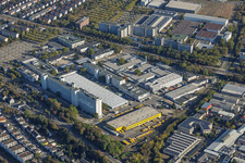 Siemens AG, Fertigungs- und Entwicklungsstandort Karlsruhe im Ortsteil Knielingen im Bundesland Baden-Württemberg, Deutschland