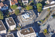 Neubaustelle für 18 Eigentumswohnungen Im Stadtkern von Grathwohl Erdbau, ETNA BAU GmbH und Abbruch GmbH und A-K.Bau GmbH    https:/// in Kandel im Bundesland Rheinland-Pfalz, Deutschland